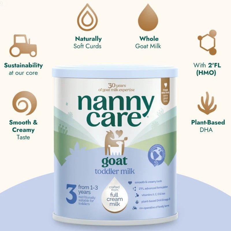 Nanny Care Stage 3 Goat Milk Formula (800g) - Formuland