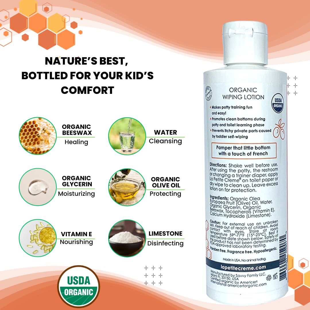 Organic Wiping Lotion for Kids - Formuland