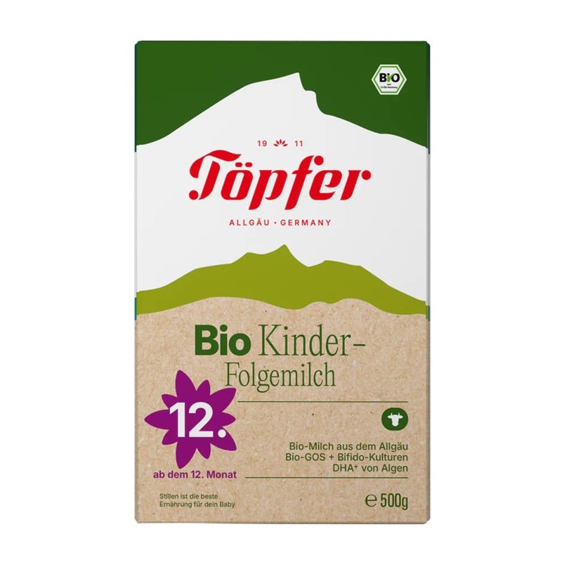 Topfer Organic Formula Kinder Follow-On From 12 Months (500g) – Formuland