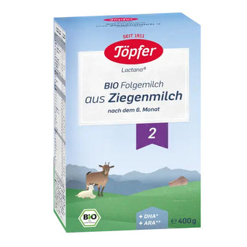 Topfer Organic Lactana Goat Formula Stage 2 From 6 Months (400g)