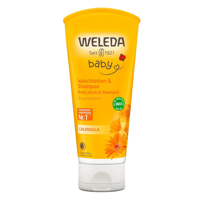 Weleda Baby Calendula 2-in-1 Gentle Shampoo and Body Wash