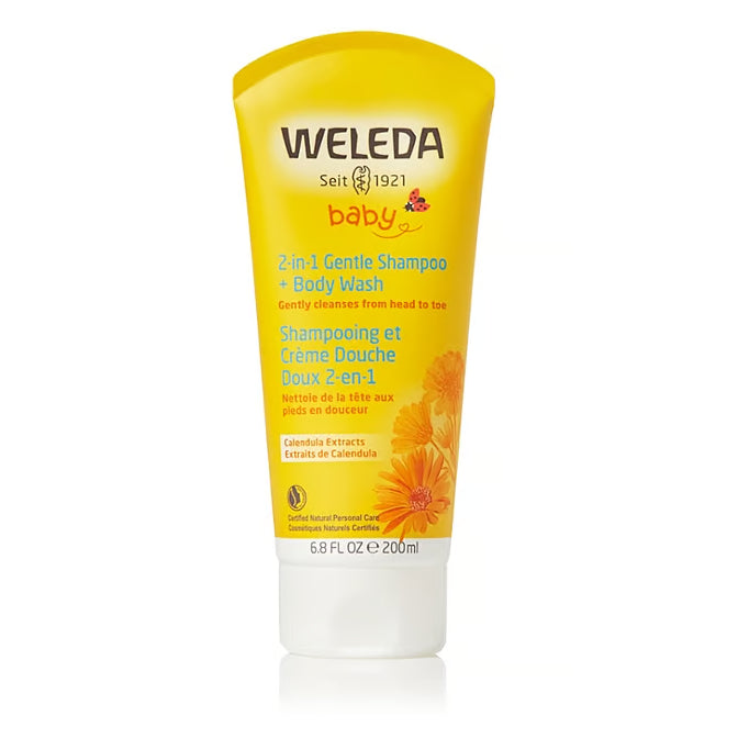 Weleda 2in1 Gentle Shampoo + Body Wash - Calendula (6.8 fl oz)