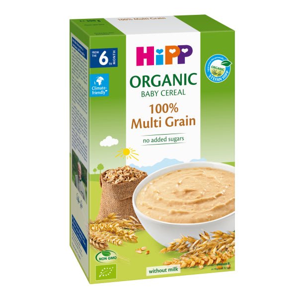 HiPP Organic 100% Multi Grain Cereal from 6 months (200g) - Formuland
