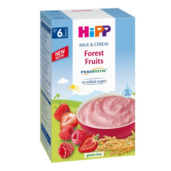 HiPP Organic Forest Fruits Milk & Cereal from 6 months (250g) - Formuland