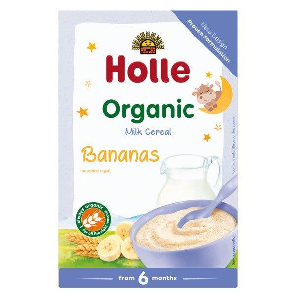 Holle Good Night Organic Milk Cereal with Bananas from 6 months 250g - Formuland