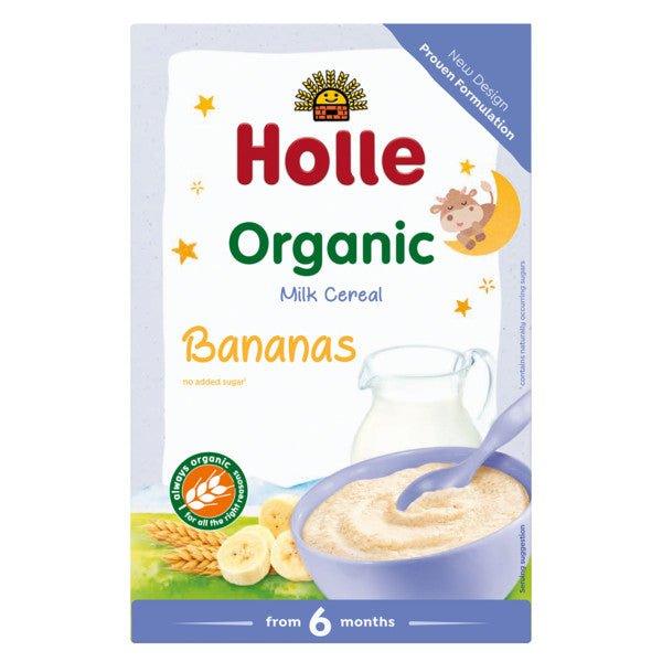 Holle Organic Milk Cereal with Bananas from 6 months 250g - Formuland