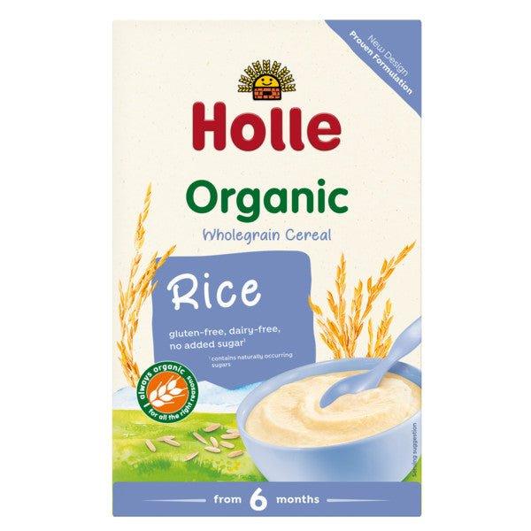 Holle Organic Wholegrain Cereal Rice from 6 months 250g - Formuland