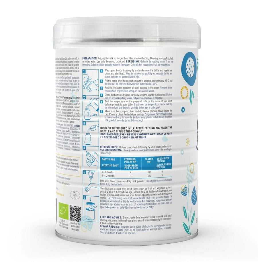 Jovie Goat Milk Formula Stage 2 (800g) - Formuland