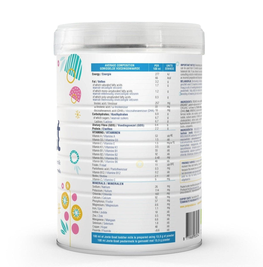 Jovie Goat Milk Formula Stage 3 (800g) - Formuland
