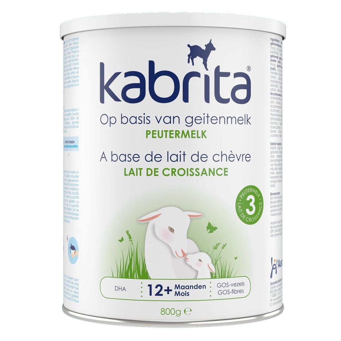 Kabrita Stage 3 Goat Milk Toddler Formula  (800g) - Formuland
