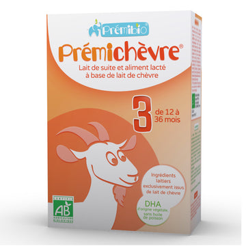 Premibio Primegoat Stage 3 Organic Goat Milk Formula from 12 months (600g)
